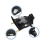 iCandy Peach 7 All Terrain Bundle with Maxi Cosi Pebble 360 Car Seat & Isofix Base - Storm/Nimbus