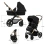 Kinderkraft Moov 2 3in1 Travel System - Black