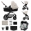 Kinderkraft Moov 2 3in1 Travel System with Mink Pro Car Seat - Grey