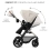 Kinderkraft Moov 2 3in1 Travel System with Mink Pro Car Seat - Grey