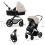 Kinderkraft Moov 2 3in1 Travel System with Mink Pro Car Seat - Grey