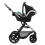 Kinderkraft Moov 2 3in1 Travel System with Mink Pro Car Seat - Grey