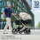 Kinderkraft Moov 2 3in1 Travel System - Black