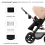 Kinderkraft Moov 2 3in1 Travel System with Mink Pro Car Seat - Beige