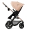 Kinderkraft Moov 2 3in1 Travel System with Mink Pro Car Seat - Beige