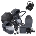 iCandy Peach 7 Maxi Cosi Cabriofix i-Size Complete Travel System Bundle - Phantom/Truffle