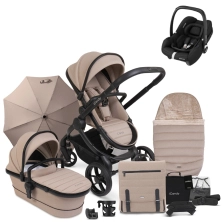 iCandy Peach 7 Maxi Cosi Cabriofix i-Size Complete Travel System Bundle - Cookie