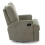 Madison Swivel Glider Recliner Chair - Teddy Fabric Truffle