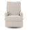 Madison Electric Swivel Glider Recliner Chair with Teddy Fabric - Truffle