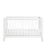 Babymore Kimi XL Acrylic 2 Piece Nursery Room Set - White