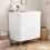 Babymore Kimi Acrylic 3 Piece Nursery Room Set - White