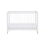 Babymore Kimi Acrylic 3 Piece Nursery Room Set - White