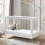 Babymore Kimi Acrylic 3 Piece Nursery Room Set - White