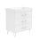 Babymore Kimi Nursery Chest Changer - White