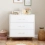 Babymore Kimi Nursery Chest Changer - White