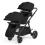 Ickle Bubba Libra 11 Piece Pram System - Black/Tan