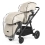 Ickle Bubba Libra 11 Piece Pram System - Black/Tan