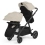 Ickle Bubba Libra 11 Piece Pram System - Black/Tan