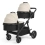 Ickle Bubba Libra 12 Piece Pram System - Black/Black/Tan