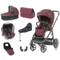 BabyStyle Oyster 3 City Grey Finish Luxury 7 Piece Bundle - Berry (Clearance)