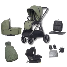 Didofy Stargazer 11 Piece Travel Bundle With Folding Carrycot - Green