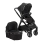 BabaBing Raffi 7 Piece Travel System Bundle with Britax Römer BABY-SAFE CORE Car Seat - Gloss Black