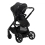 BabaBing Raffi 7 Piece Travel System Bundle with Britax Römer BABY-SAFE CORE Car Seat - Gloss Black