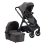 BabaBing Raffi 7 Piece Travel System Bundle with Britax Römer BABY-SAFE CORE Car Seat - Gloss Black