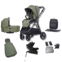 Didofy Stargazer 11 Piece Britax Baby-Safe Core Travel Bundle - Olive