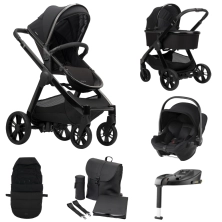 BabaBing Raffi 11 Piece Britax Römer BABY-SAFE CORE Travel Bundle - Gloss Black