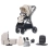 Didofy Stargazer 2in1 Pram System With Folding Carrycot - Sand