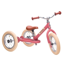 Trybike Matte 2in1 Balance Trike - Vintage Pink