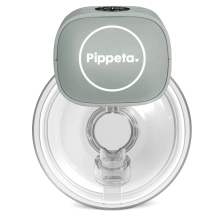 Pippeta LED Wearable Hands Free Breast Pump - Sea Salt