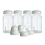 Pippeta Pack of 4 Milk/Food Storage Bottles, Teats & Lids - Sea Salt