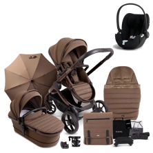 iCandy Peach 7 Bundle with Cybex Cloud T PLUS i-Size Car Seat - Coco