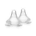 Pippeta Pack of 2 Bottle Teats - Medium Flow