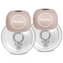 Pippeta Pack of 2 LED Wearable Hands Free Breast Pump - Ash Rose