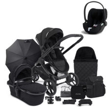 iCandy Peach 7 Designer Collection Bundle with Cybex Cloud T PLUS i-Size Car Seat - Cerium