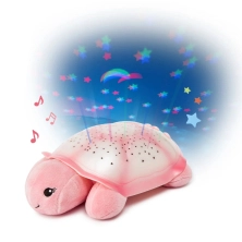 Cloud.b Twinkling Twilight Turtle® Night Light Projector - Pink