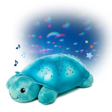 Cloud.b Twinkling Twilight Turtle® Night Light Projector - Aqua