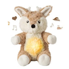 Cloud.b LoveLight Nightlight and Sound Soother - Finley Fawn