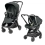 Peg Perego City Loop Chassis, Seat Unit & Primo Viaggio Car Seat Bundle - Metal