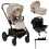 Nuna Mixx Next (Pipa Urbn) Travel System Bundle + I-Size Base - Biscotti (New 2024)