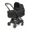 Peg Perego City Loop Chassis, Seat Unit, Carrycot & Primo Viaggio Car Seat Bundle - True Black