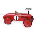 Vilac Classic Ride On Metal Car - Red