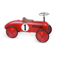 Vilac Classic Ride On Metal Car - Red