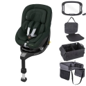 Maxi Cosi Mica 360 PRO 5 Piece Car Seat Bundle - Authentic Black