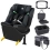 Maxi Cosi Emerald 360 S i-Size Group 0+/1/2/3 5 Piece Car Seat Bundle - Tonal Black