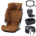 Maxi Cosi Kore Pro i-Size Group 2/3 5 Piece Car Seat Bundle - Authentic Cognac