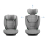 Maxi Cosi RodiFix Pro2 i-Size Group 2/3 Toddler Car Seat- Authentic Grey